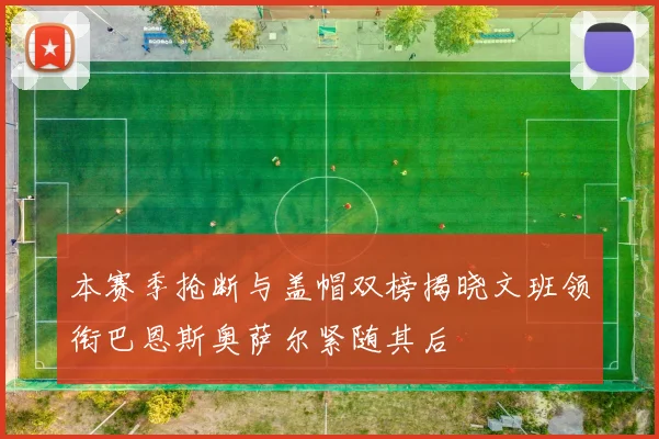 本赛季抢断与盖帽双榜揭晓文班领衔巴恩斯奥萨尔紧随其后